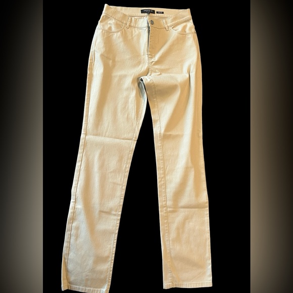 Lafayette 148 Thompson pant size 4 in tan color - Picture 4 of 5
